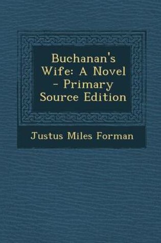 Cover of Buchanan's Wife