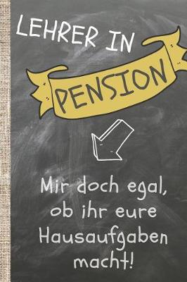 Book cover for Lehrer in Pension
