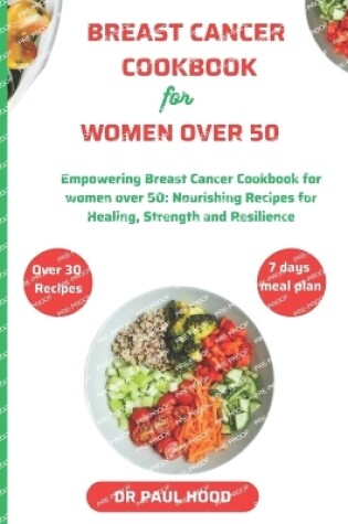Cover of Breast cancer cookbook for women over 50