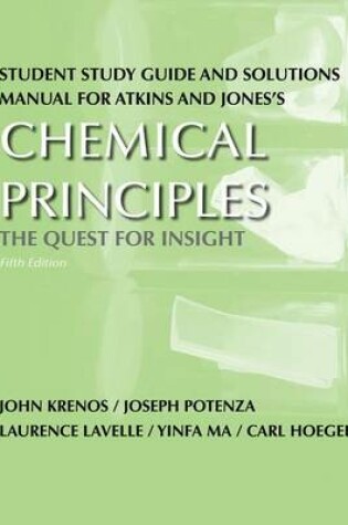 Cover of Study Guide/Solution Manual for Chemical Principles