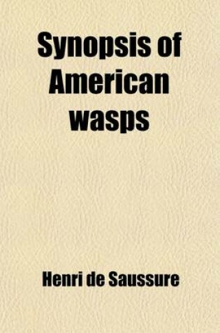 Cover of Synopsis of American Wasps