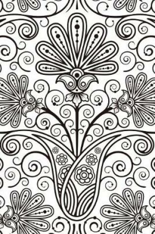 Cover of Floral Pattern - Color My Cover Journal