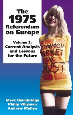 Book cover for 1975 Referendum on Europe