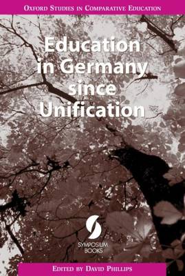 Book cover for Education in Germany Since Unification