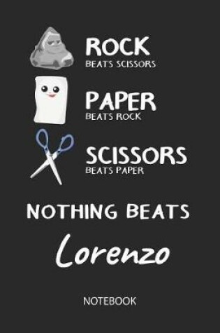 Cover of Nothing Beats Lorenzo - Notebook