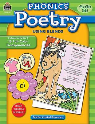 Book cover for Phonics Poetry Using Blends