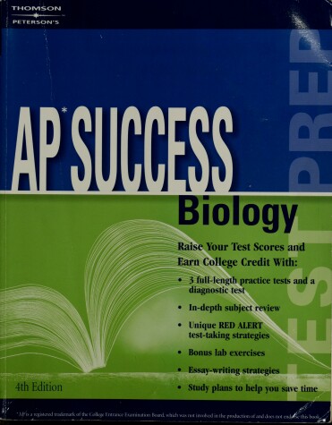 Book cover for Ap Success - Biology