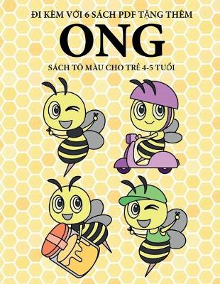 Book cover for Sach to mau cho trẻ 4-5 tuổi (Ong)
