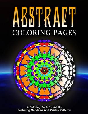 Book cover for ABSTRACT COLORING PAGES - Vol.10