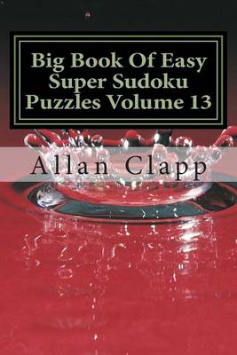 Book cover for Big Book of Easy Super Sudoku Puzzles Volume 13