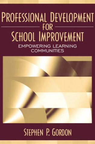 Cover of Professional Development for School Improvement