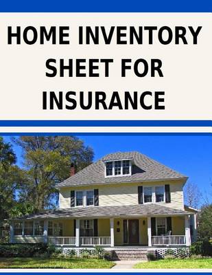 Book cover for Home Inventory Sheet for Insurance