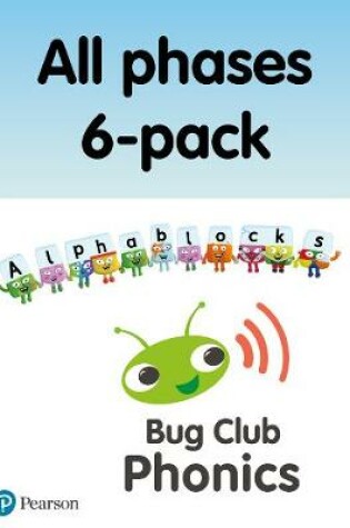 Cover of New Phonics Bug and Alphablocks All Phases 6-pack