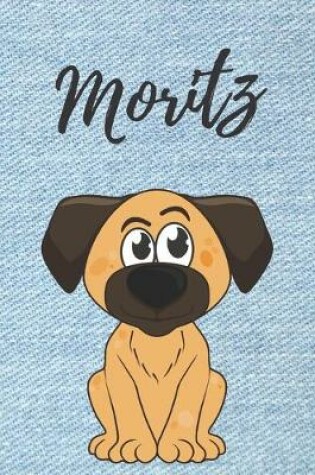 Cover of Moritz Hund-Malbuch / Notizbuch / Tagebuch