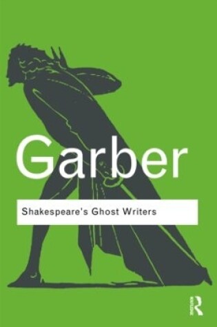 Cover of Shakespeare's Ghost Writers