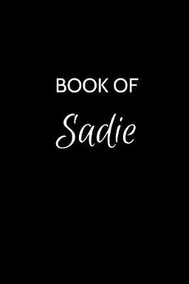 Book cover for Book of Sadie