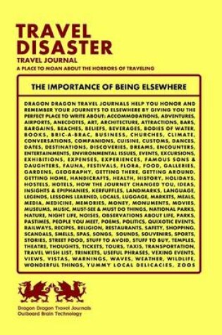 Cover of Travel Disaster Travel Journal