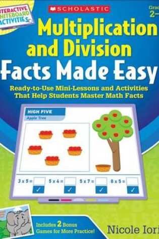 Cover of Multiplication and Division Facts Made Easy