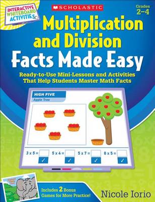 Book cover for Multiplication and Division Facts Made Easy