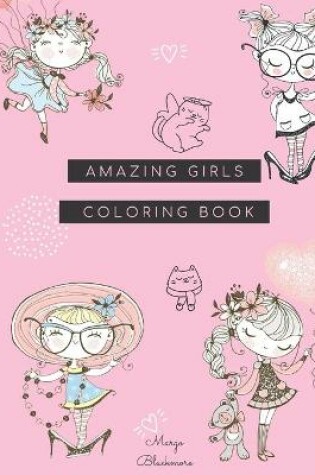 Cover of Amazing Girl Coloring Book