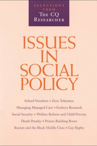 Cover of Issues in Social Policy