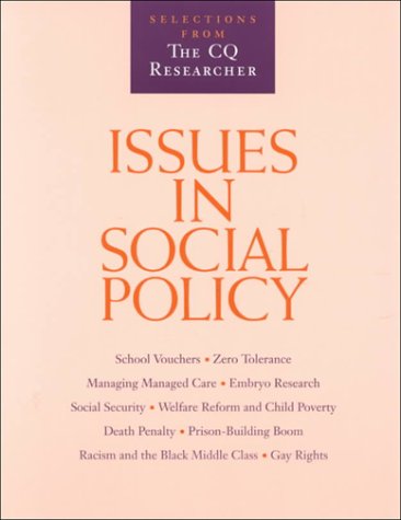 Book cover for Issues in Social Policy