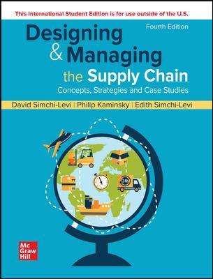 Book cover for ISE Designing and Managing the Supply Chain: Concepts, Strategies and Case Studies