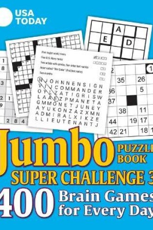 Cover of USA Today Jumbo Puzzle Book Super Challenge 3