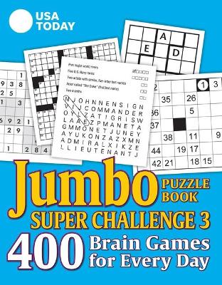 Book cover for USA Today Jumbo Puzzle Book Super Challenge 3