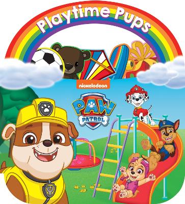 Book cover for PAW Patrol Playtime Pups: A Carry-Along Board Book