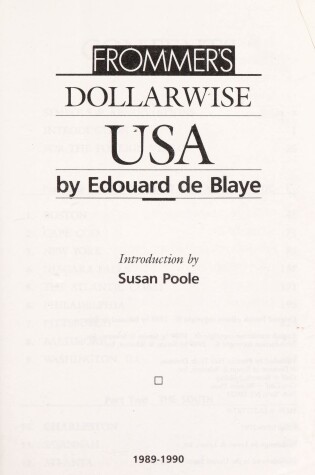 Cover of USA $Wise