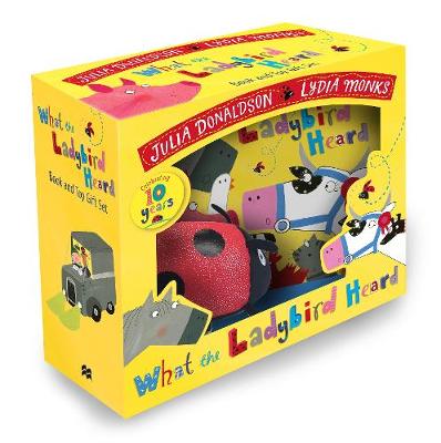 Book cover for What the Ladybird Heard Book and Toy Gift Set