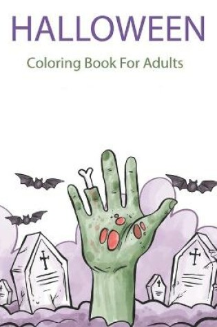 Cover of Halloween Coloring Book for Adults