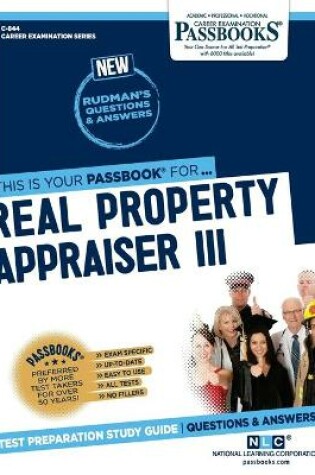 Cover of Real Property Appraiser III (C-844)