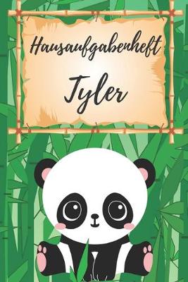 Book cover for Hausaufgabenheft Tyler