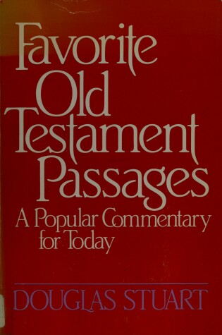 Cover of Favourite Old Testament Passages
