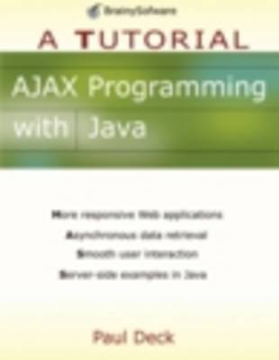 Cover of Ajax Programming with Java