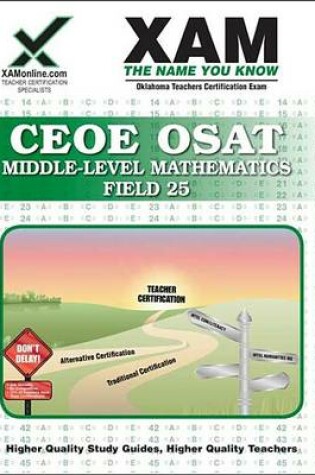 Cover of Ceoe Field 25 Osat Middle-Level Intermediate Mathematics