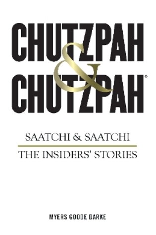 Cover of Chutzpah & Chutzpah