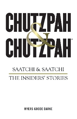 Book cover for Chutzpah & Chutzpah