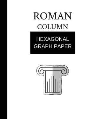 Book cover for hexagonal graph paper roman column