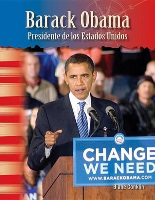 Book cover for Barack Obama: Presidente de los Estados Unidos (Barack Obama: President of the United States) (Spanish Version)