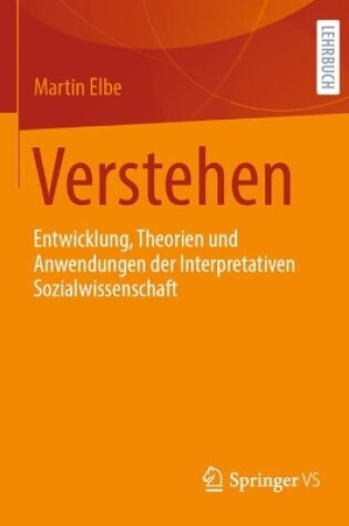 Cover of Verstehen