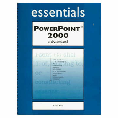 Cover of PowerPoint 2000 Essentials Advanced