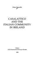 Book cover for Casalattico and the Italian Community in Ireland