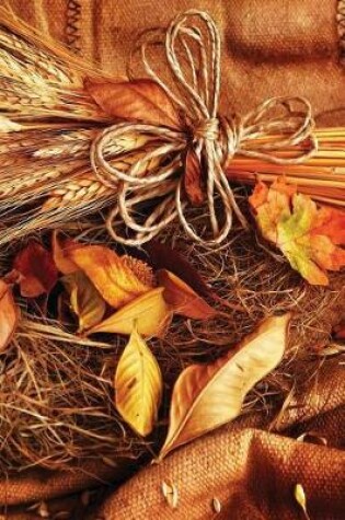 Cover of Autumn Harvest Wheat Grid Notebook