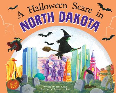 Book cover for A Halloween Scare in North Dakota