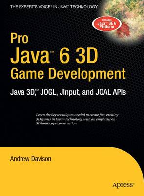 Book cover for Pro Java 6 3d Game Development