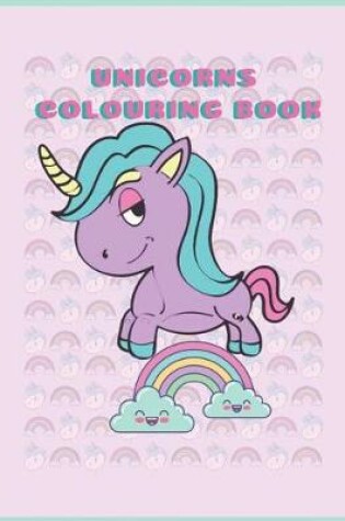 Cover of Unicorns Colouring Book