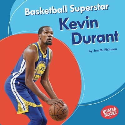 Book cover for Basketball Superstar Kevin Durant